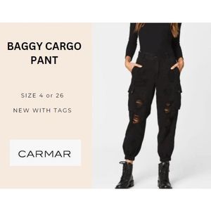 Carmar Baggy Grinded Cargo Pant Size 26 NEW